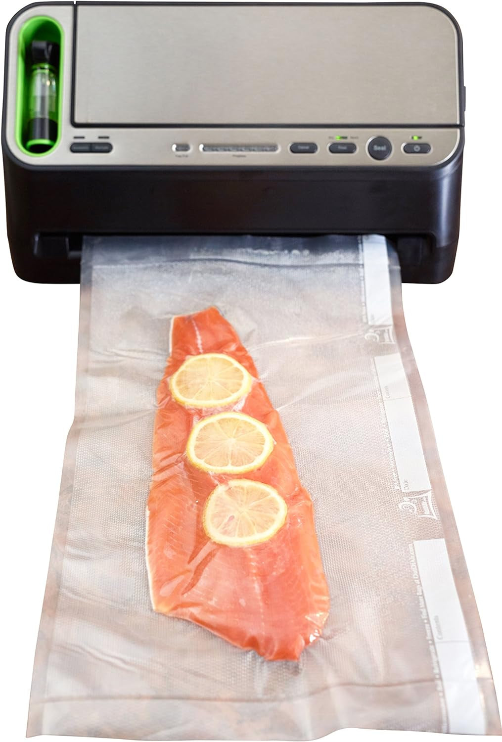 100 Vacuum Sealer Bags: Gallon Size (11" X 16") by Works with Foodsaver & Other Machines - 33% Thicker BPA Free, Commercial Grade, 11 X 16 Inches