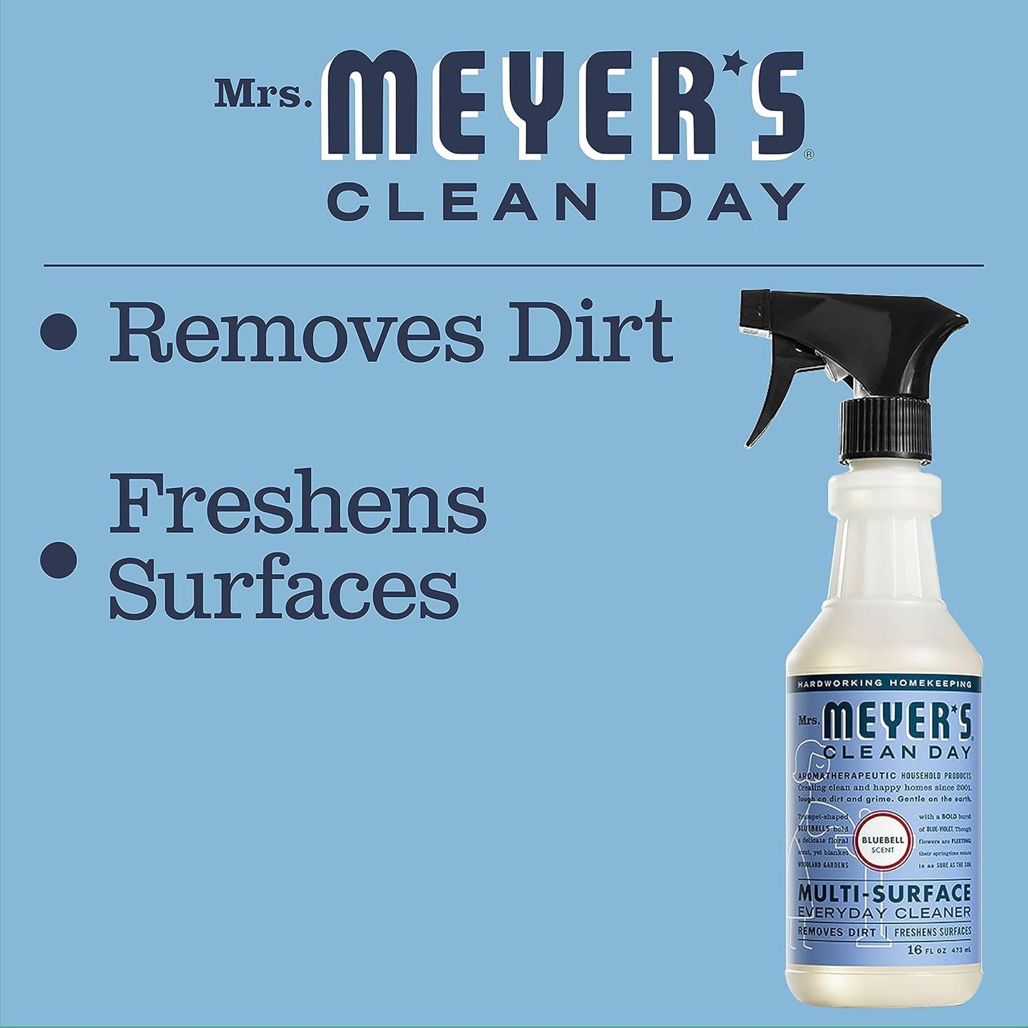 All-Purpose Cleaner Spray, Bluebell, 16 Fl. Oz - Pack of 3