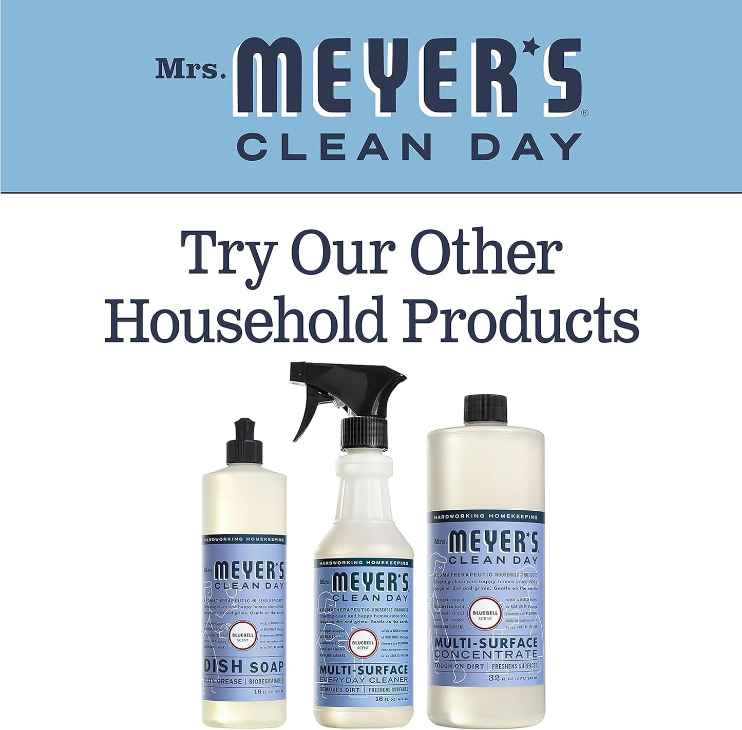 All-Purpose Cleaner Spray, Bluebell, 16 Fl. Oz - Pack of 3