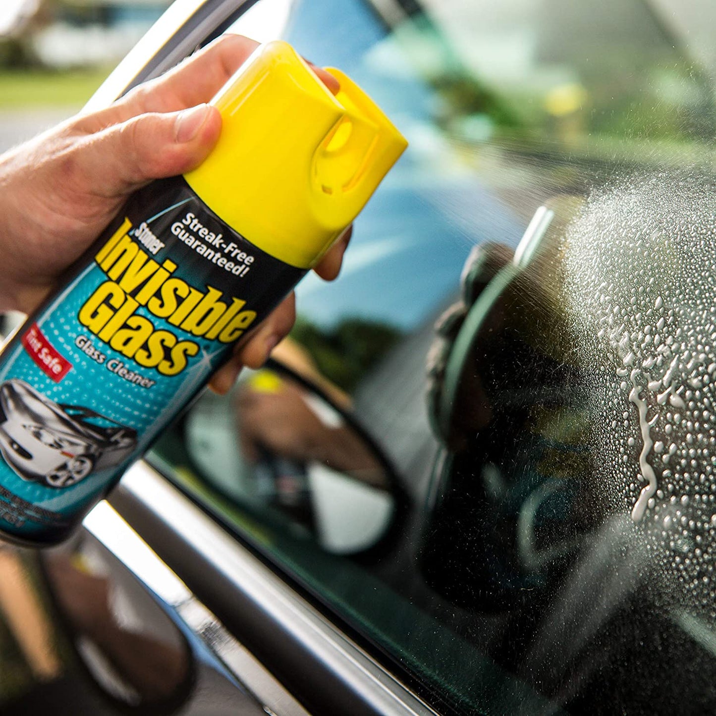 91163-3PK Premium Glass and Window Cleaner for Auto and Home Cleans Glass, Windows, Windshields, Navigation Screens, and More, Streak-Free, Ammonia-Free, Tint-Safe, 15 Oz, Pack of 3