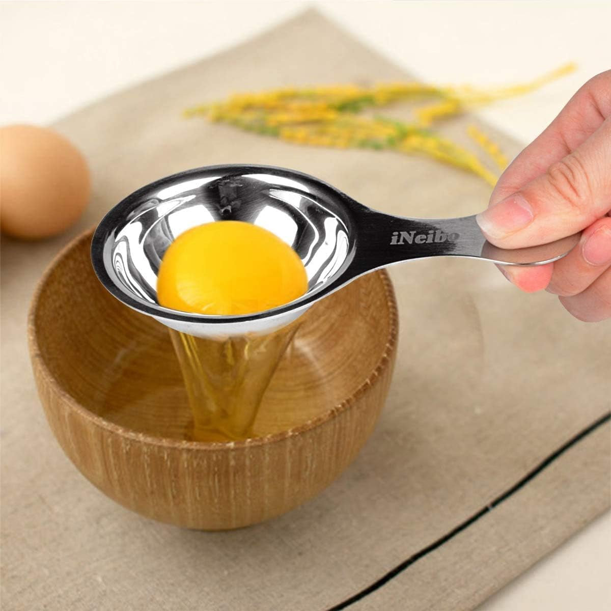 Professional Baking Tools Biscuit Cutter Set Dough Blender/Cutter round Cookies Cutter with Handle + Pastry Scraper+Egg Separator Heavy Duty Baking Dough Tools Pastry Utensils (Baking Tools)