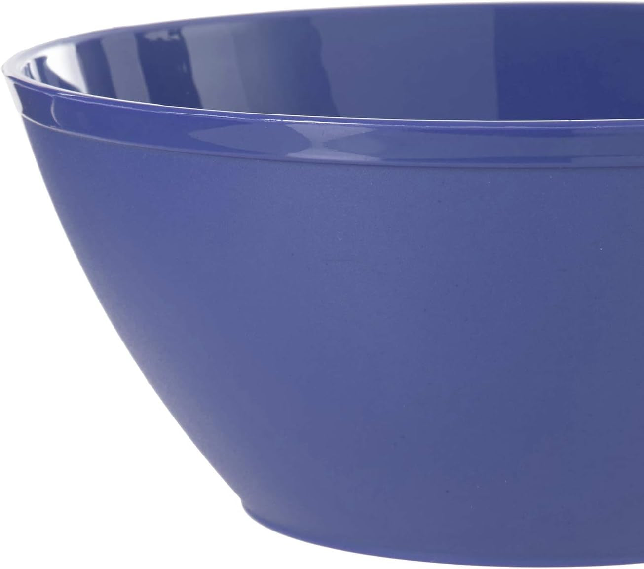 Fresco 6-Inch Plastic Bowls for Cereal or Salad | Set of 8 in 4 Coastal Colors