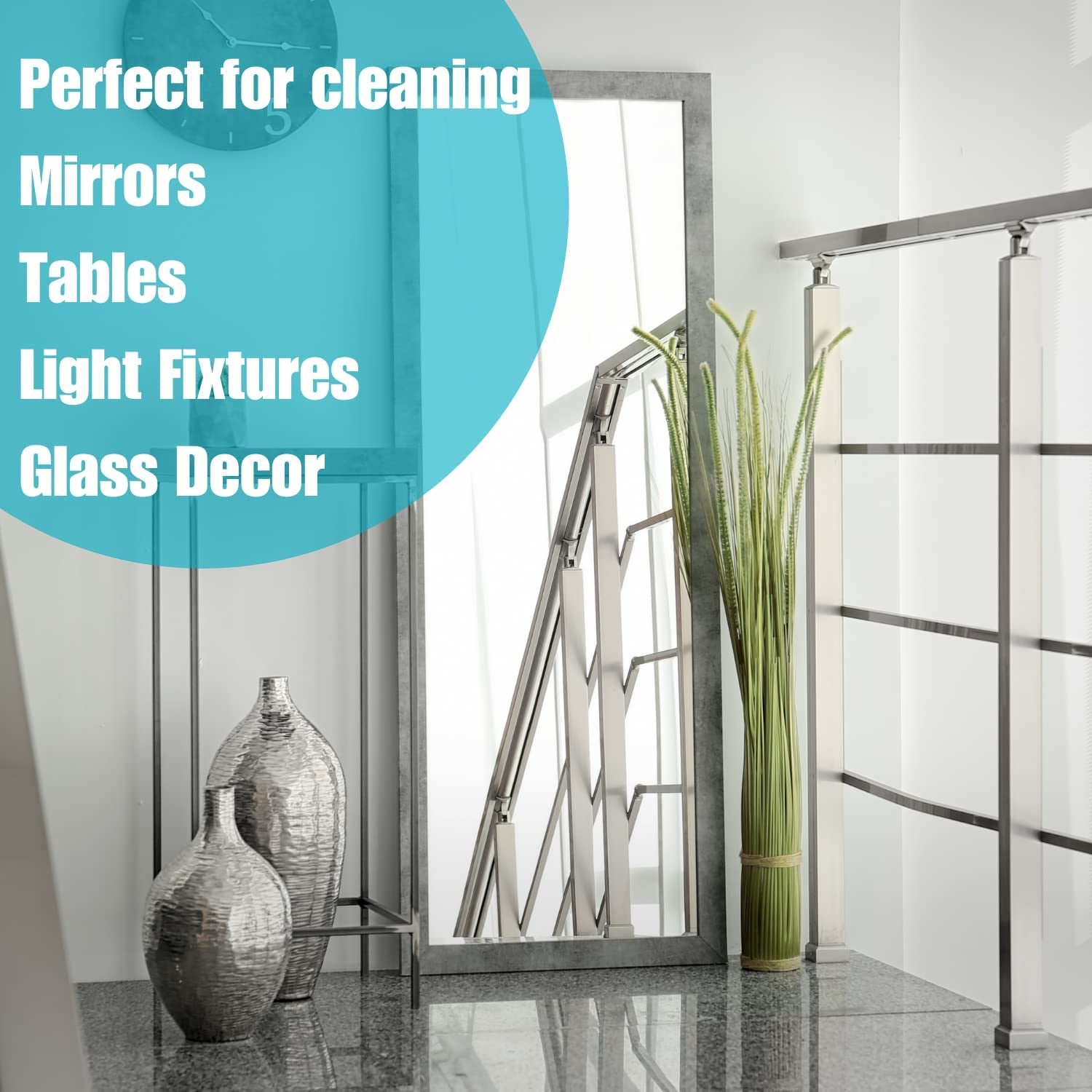 92194-4PK Premium Glass and Window Cleaner for Auto and Home Cleans Glass, Windows, Glass Cooktops, Patio Doors, and More, Streak-Free, Ammonia-Free, Tint-Safe, 32 Fl Oz, Pack of 4